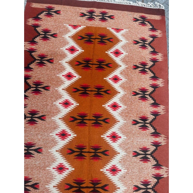 Vintage Polish Kilim Rug, 1970s For Sale - Image 17 of 18
