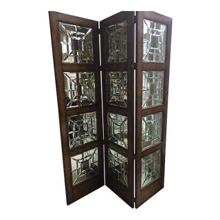 Maitland-Smith Mirrored Screen For Sale