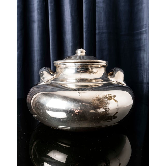 Sculptural Tureen in Sterling Silver from Bulgari, Italy, 1970s For Sale - Image 15 of 16
