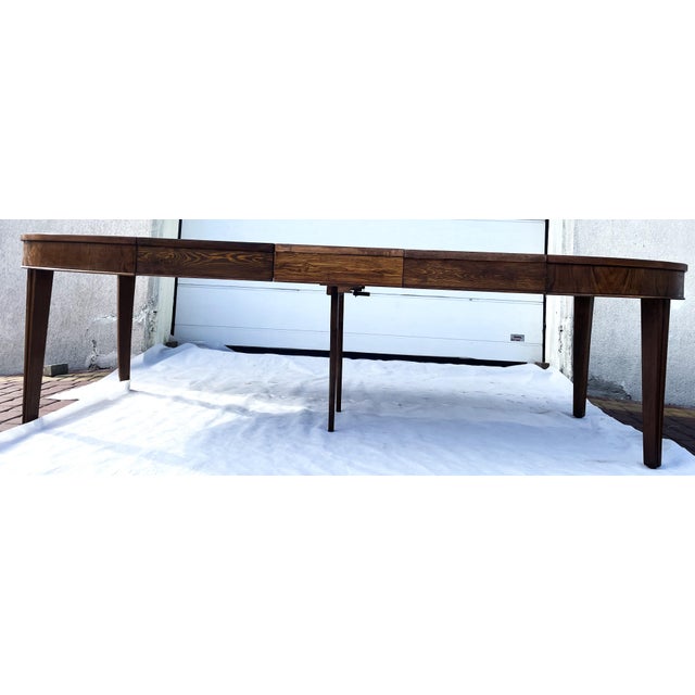 Large Oval Extendable Table For Sale - Image 11 of 18
