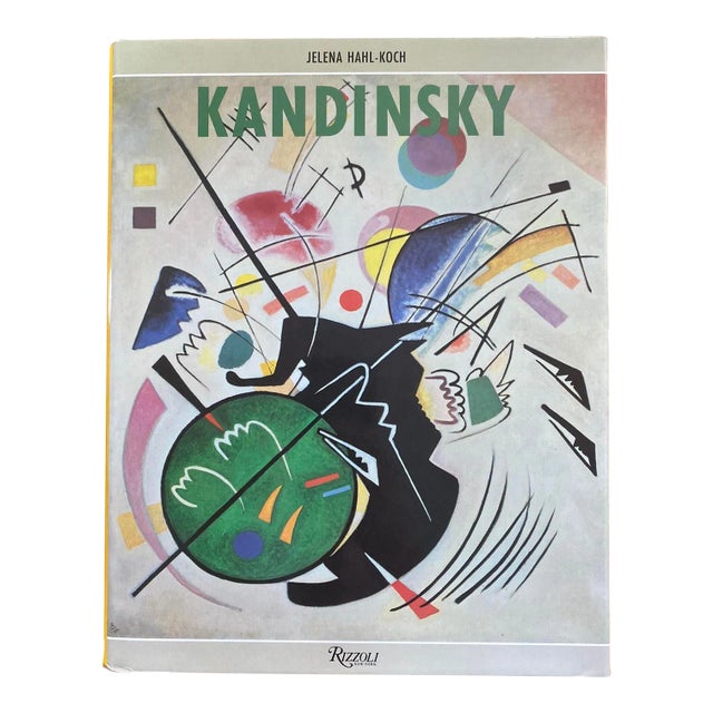 Vintage Kandinsky Art Book by Jelena Hahl-Koch – Large Rizzoli Modern Art Coffee Table Book, Abstract Art Decor For Sale