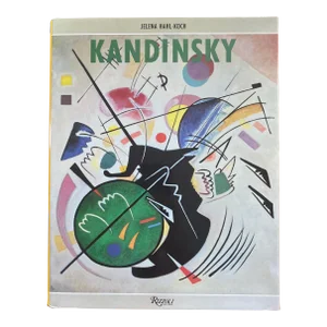 Vintage Kandinsky Art Book by Jelena Hahl-Koch – Large Rizzoli Modern Art Coffee Table Book, Abstract Art Decor