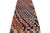 Hand-knotted in wool and originating from Morocco circa 1950-1960, this 3x8 vintage Moroccan rug is an extremely rare...