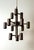 Twelve-Light Brass Chandelier by Gotthold Schönwandt, Germany, 1960s For Sale - Image 12 of 18