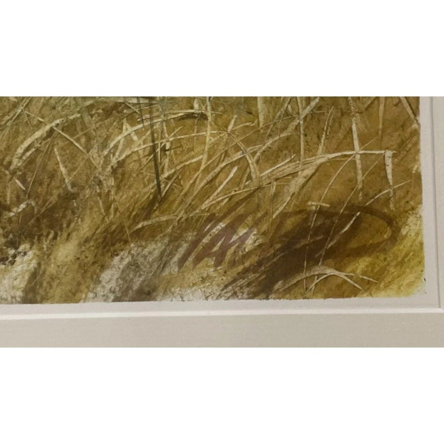 Vintage Valfred Thelin 'grouse on a Rock' Maine Landscape' Painting - Listed For Sale - Image 4 of 11