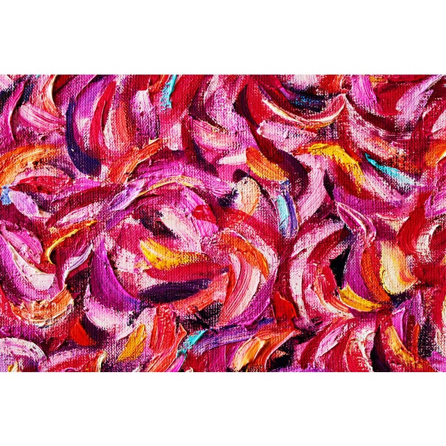 2020s Artist Andrei Sitsko "The Garden 11. Abstract Series" Modern Original Painting For Sale - Image 5 of 13