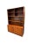Poul Hundevad Vintage Mid Century Modern Danish Bookcase Shelf Cabinet by Hundevad With Key For Sale - Image 4 of 8