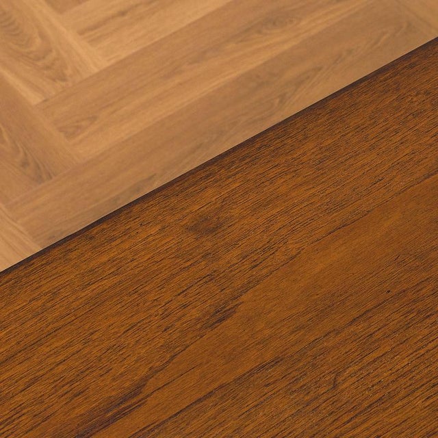 Brown Danish Coffee Table in Teak, 1950 For Sale - Image 8 of 11