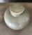 Simple Cast Zinc & Lead Vase or Urn with double lid, 8"t x 9" diameter, lovely patina, possibly original an urn for...