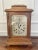 Large Antique Victorian Carved Oak Bracket Clock For Sale - Image 13 of 13