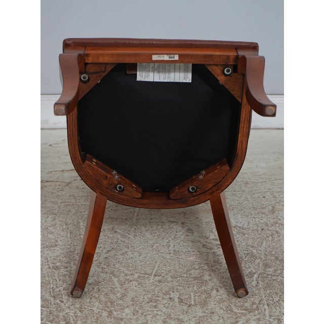 Set of 6 Stickley Mont Blanc Dining Room Chairs For Sale - Image 15 of 18