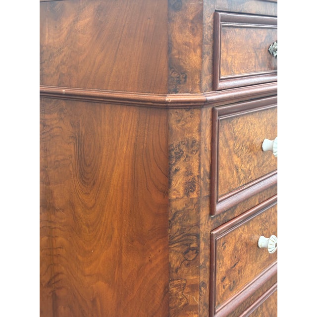 Walnut Chest of Five Drawers For Sale - Image 12 of 18