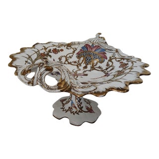 Antique Napoleon III Porcelain Server For Sale
