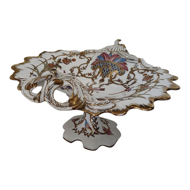 Antique Napoleon III Porcelain Server For Sale