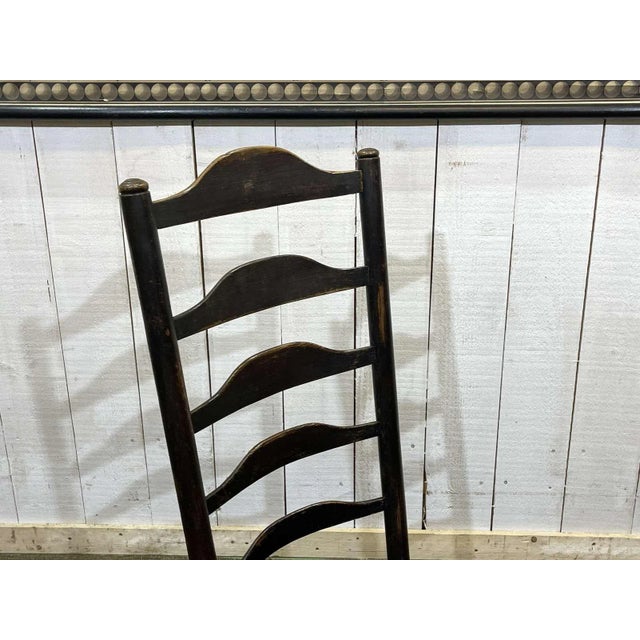 Wood 19th Century English Nurses Chair in Oak and Ash For Sale - Image 7 of 10