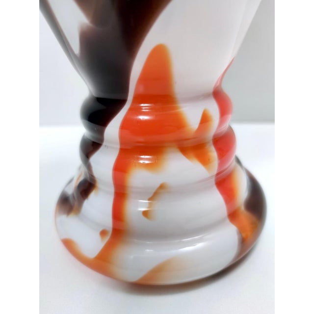 Vintage Italian Murano Glass Vase by Carlo Moretti, 1970s For Sale - Image 12 of 14