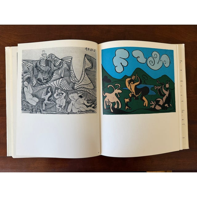 First Edition 1960s Hardcover "Picasso: Recent Etchings, Lithographs, and Linoleum Cuts" Book For Sale - Image 14 of 17