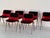 Metal Vintage Modus Chairs by Osvaldo Borsani for Tecno, 1970s, Set of 10 For Sale - Image 7 of 18