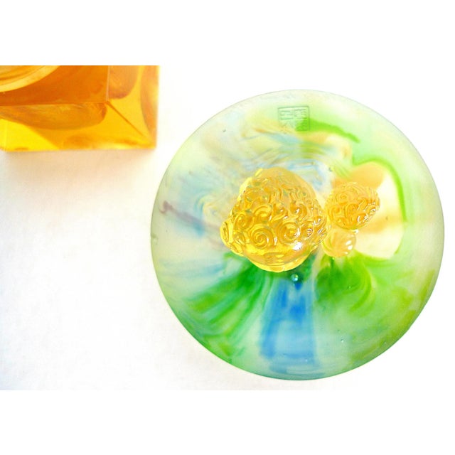 2000s Luiligongfang Pate De Vere Limited Edition Crystal Art Sculptures - 3 Pieces For Sale In San Francisco - Image 6 of 12