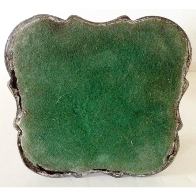 Sheffield Sheffield Silver Plate Candlesticks- A Pair For Sale - Image 4 of 4