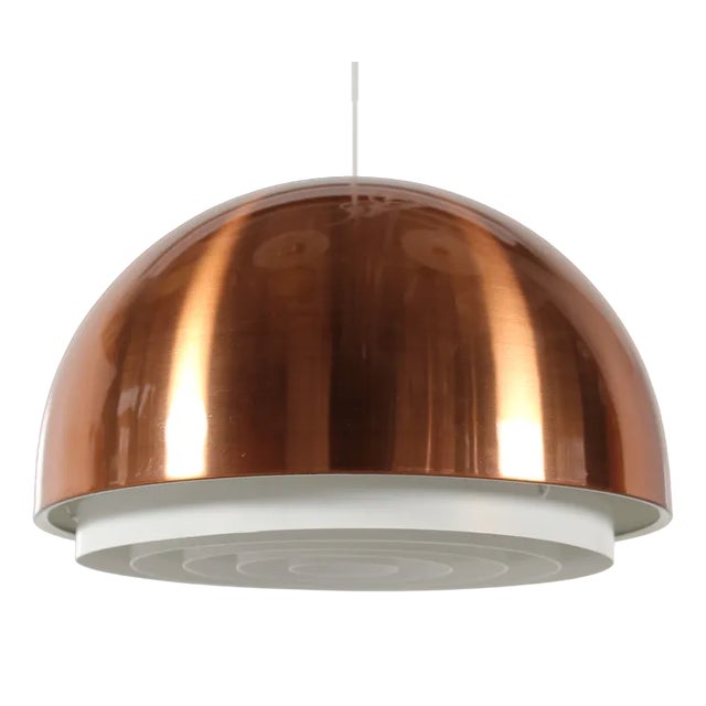 Danish Louis Poulsen Louisiana Copper Pendant by Vilhelm Wohlert Jørgen Bo., 1967 For Sale