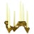 Bronze Candelabra for 6 Candles, 1970s For Sale - Image 3 of 8