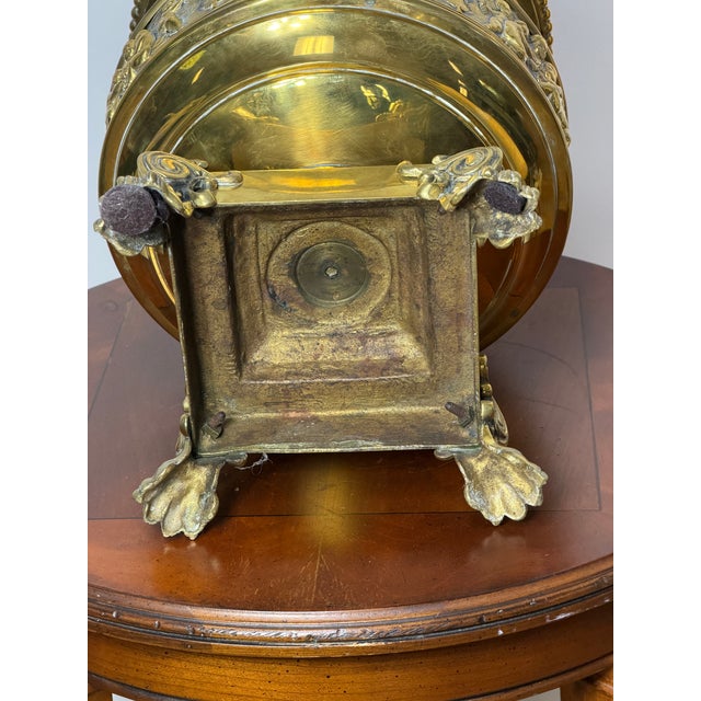 1880s French Empire Style Rococo Revival Victorian Jardiniere W/Original Liner For Sale - Image 13 of 13