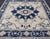 Traditional Navy Blue Oushak Vintage Rug With Traditional Medallion Design For Sale - Image 3 of 16