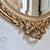 Large French Belle Époque Era Gilded Oval Mirror For Sale - Image 11 of 13