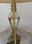 Vintage Regency Crystal Urn Table Lamp Golden Brass Neoclassical Metal W Shade For Sale - Image 14 of 18