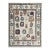 8x10 Sumptuous Fiona Ivory Abstract Floral Geometric Handknotted Wool Carpet Rug For Sale