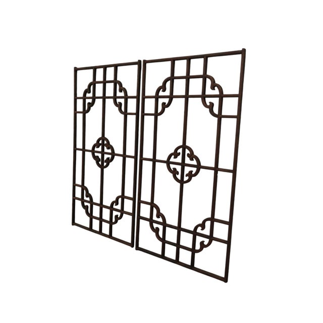 Early 19th Century Antique Chinese Lattice Wall Art For Sale - Image 5 of 5