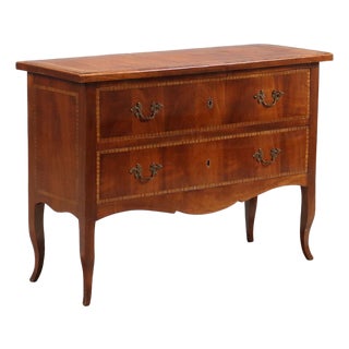 Antique Louis XVI Style Chest of Drawers in Mahogany, 20th Century For Sale