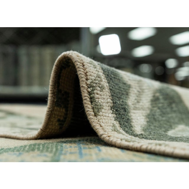 Textile Turkish Vintage Rug 5'4" x 12'5" #20557 For Sale - Image 7 of 8
