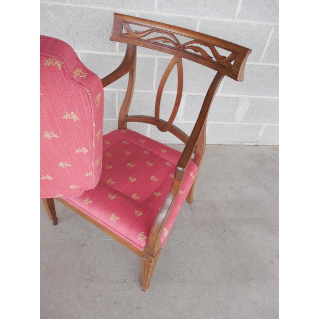 Traditional Antique Accent Chair For Sale - Image 4 of 10