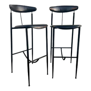 Stiletto Bar Stools- Pair