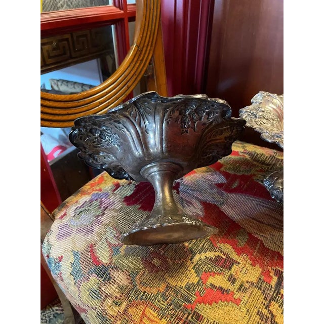 Victorian Early 20th Century Francis I by Reed & Barton Sterling Silver Compote For Sale - Image 3 of 6