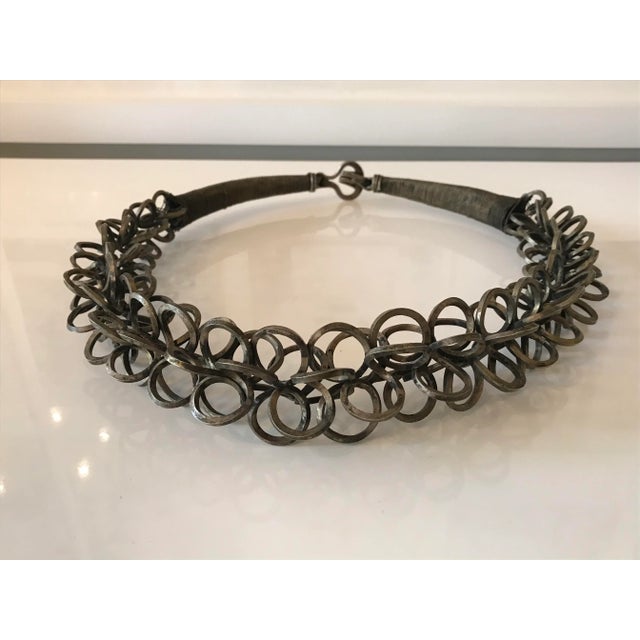 Early 20th Century Vintage Miao - People Silver Metal Sculptural Adornment For Sale - Image 5 of 8