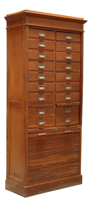 Art Nouveau Filing Cabinet