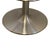 Black Stainless Steel Bar Stool with Leather Seat by Leo Thafvelin Johanson, Sweden For Sale - Image 8 of 9