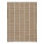 Rug & Kilim’s Scandinavian Outdoor Rug in Brown, White & Black Pattern - 6'x9' For Sale