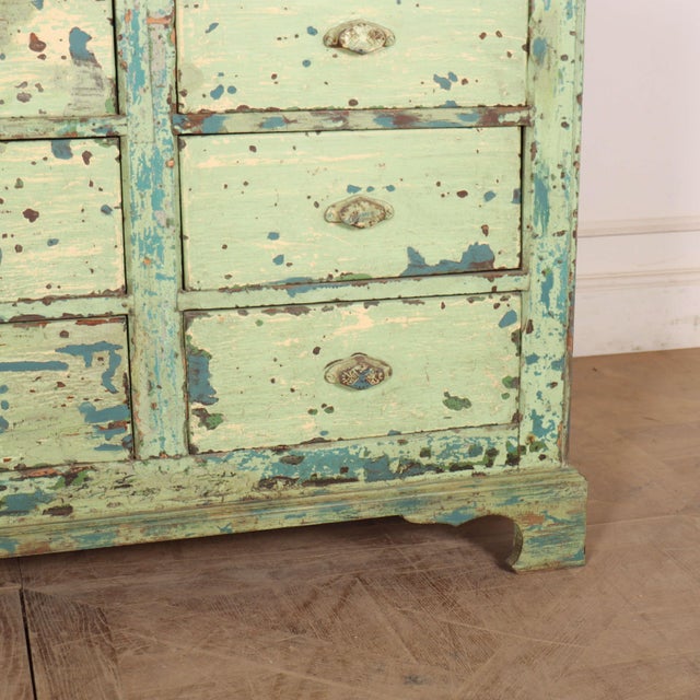 English Painted Dresser Base For Sale - Image 5 of 13
