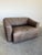 De Sede 1970s Swiss De Sede Ds-47 Grey Neck Leather Two Seat Sofa For Sale - Image 4 of 10