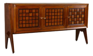 3 Door Sideboard, Italy, 1970s