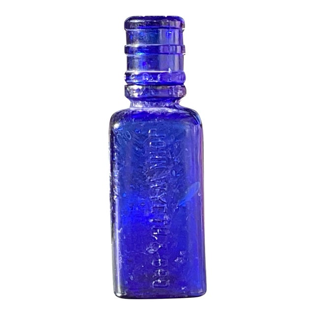 1900s John Wyeth & Brother Eyewash Bottle For Sale