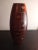 1970s Mango Wood Pattern Etched Decorative Vase For Sale - Image 5 of 6