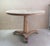 Small Antique English Palladian Style Round Bleached Table, 1835 For Sale - Image 4 of 9