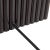 Torque Accent Floor Lamp - Ebony Finish, Hand-Knotted Silvered String Shade, Dimmer For Sale - Image 10 of 12