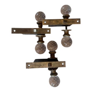 Pairpoint Control Bubble Corbin Locksets and Knobs, Pat 11/19/1878 For Sale