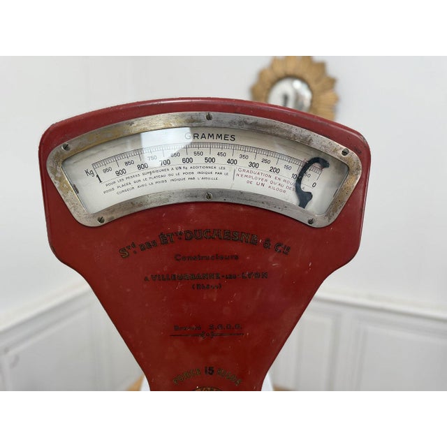 Scale from Etablissements Duchesne Establishments, France, 1900s For Sale - Image 5 of 8